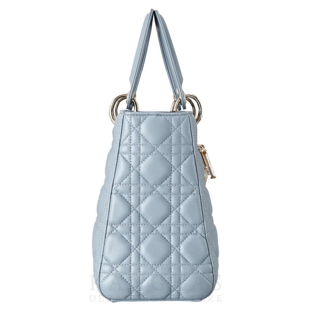 CHRISTIAN DIOR(USED)크리스찬디올 레이디디올 미듐 스카이블루